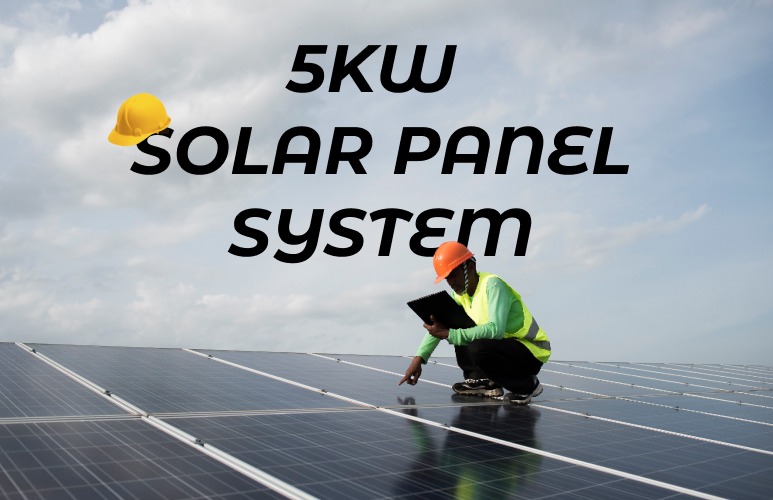5kw solar panel system in India