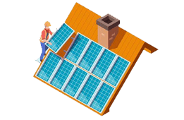 residential solar panel company in india